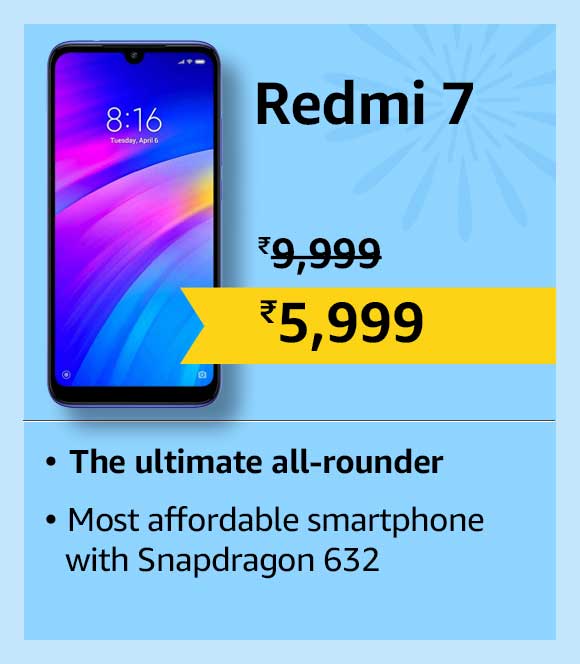 Up to 40% Off on Redmi 7