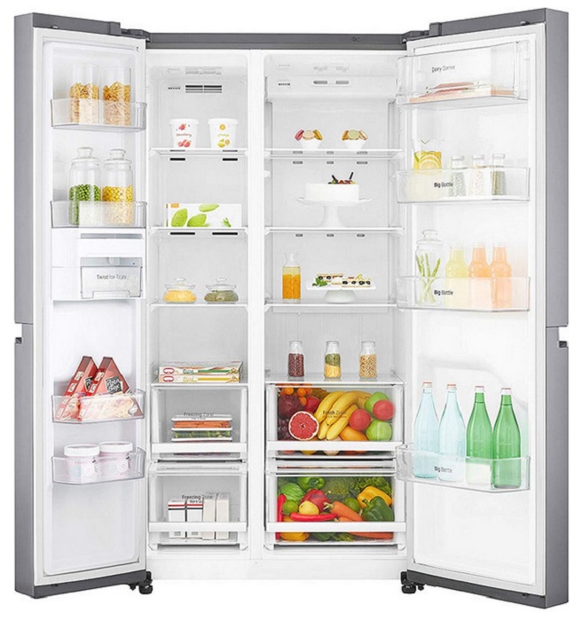 Up to Rs. 33000 discount on LG's latest cooling and freshness technology 687 L Frost Free Side-by-Side Refrigerator on Amazon