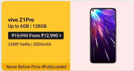 Vivo Z1 pro at just Rs.12,990/-