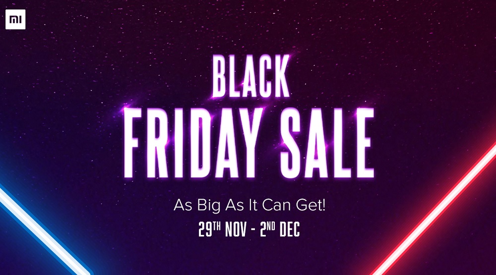 Xiaomi Mi Black Friday Sale - Get up to Rs. 12000/-* Off, instant discount and block-busters deals on Mi products